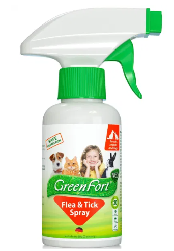 Natural Flea and Tick Bug Repellent Home Spray for Dogs and Cats