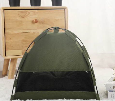 Portable Tent Cave For Cats And Small Dogs With Removable Non-Slip Soft