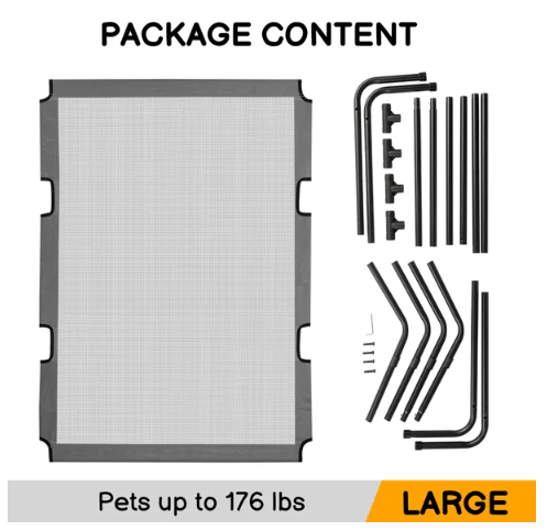 Elevated Bed for Large Breed Dogs