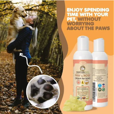 Natural Fragrance Free Paw and Nose Balm for Dogs