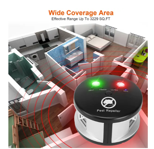 360° Ultrasonic Pest Repeller Electronic Plug-in Pest Control