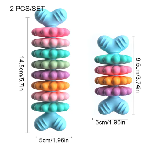 Durable Dog Chew Toys - 2 Toy Pack