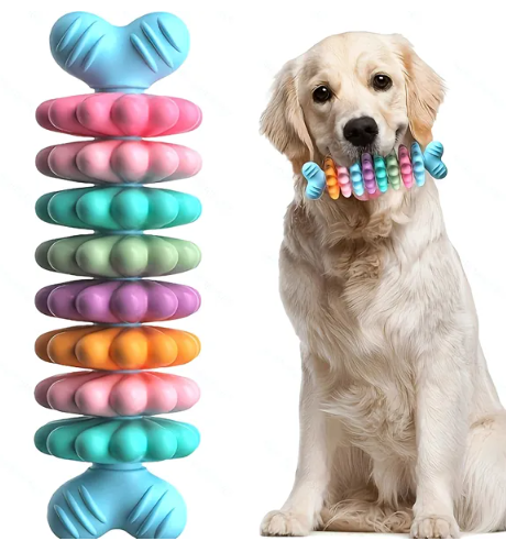 Durable Dog Chew Toys - 2 Toy Pack