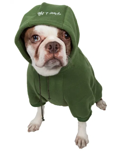 Pet Life - Plush Fashion Hoodie Sweatshirt for Dogs