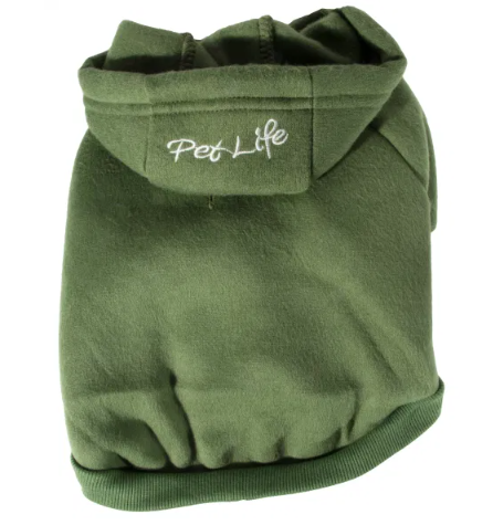 Pet Life - Plush Fashion Hoodie Sweatshirt for Dogs