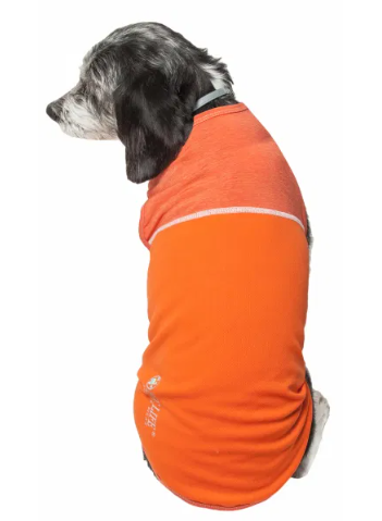 Pet Life - Active 'Aero-Pawlse' Heathered Quick-Dry And 4-Way Stretch Tank Top Shirt for Dogs