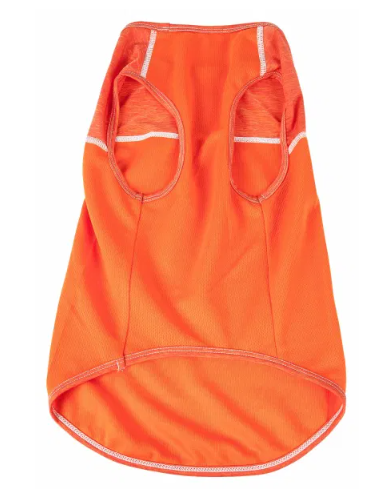 Pet Life - Active 'Aero-Pawlse' Heathered Quick-Dry And 4-Way Stretch Tank Top Shirt for Dogs