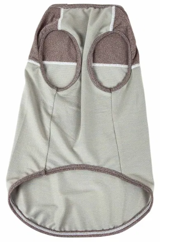Pet Life - Active 'Aero-Pawlse' Heathered Quick-Dry And 4-Way Stretch Tank Top Shirt for Dogs