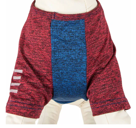 Pet Life - Active 'Hybreed' 4-Way Stretch Two-Toned Performance T-Shirt for Dogs