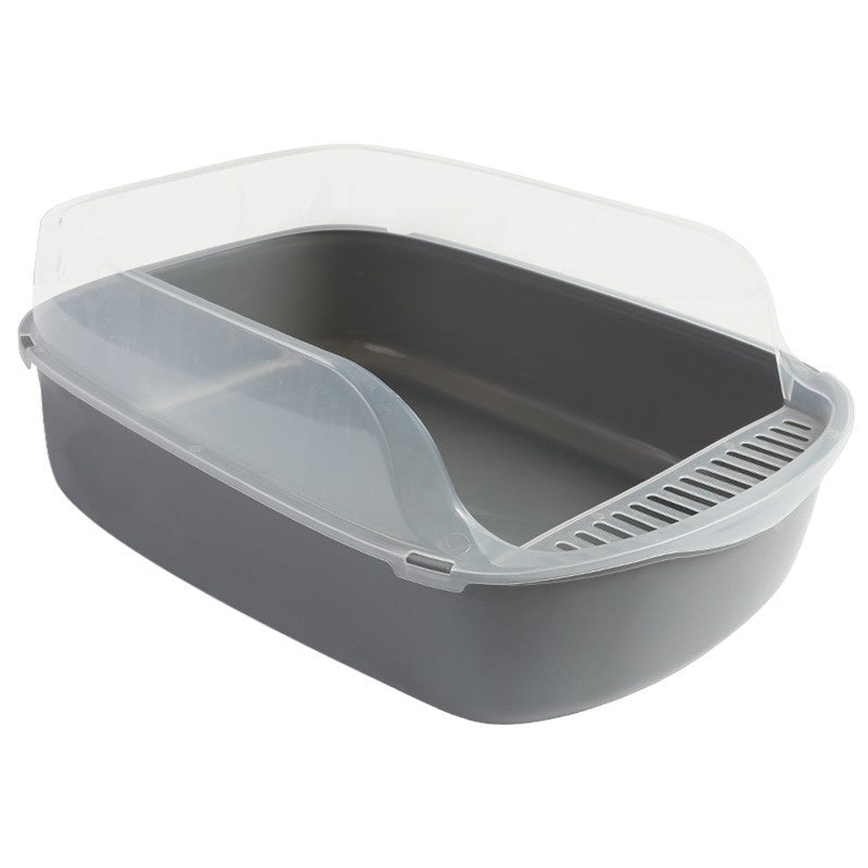 Anti-Fling Protective Kitty Litter Basin