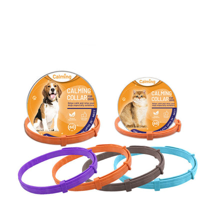 Anxiety Relief, Calming and Soothing Collar for Dogs and Cats