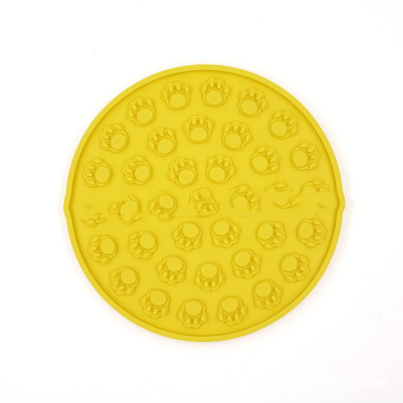 Slow Feeder Treat Silicone Licking Mat For Dogs