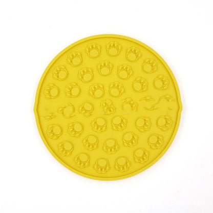 Slow Feeder Treat Silicone Licking Mat For Dogs