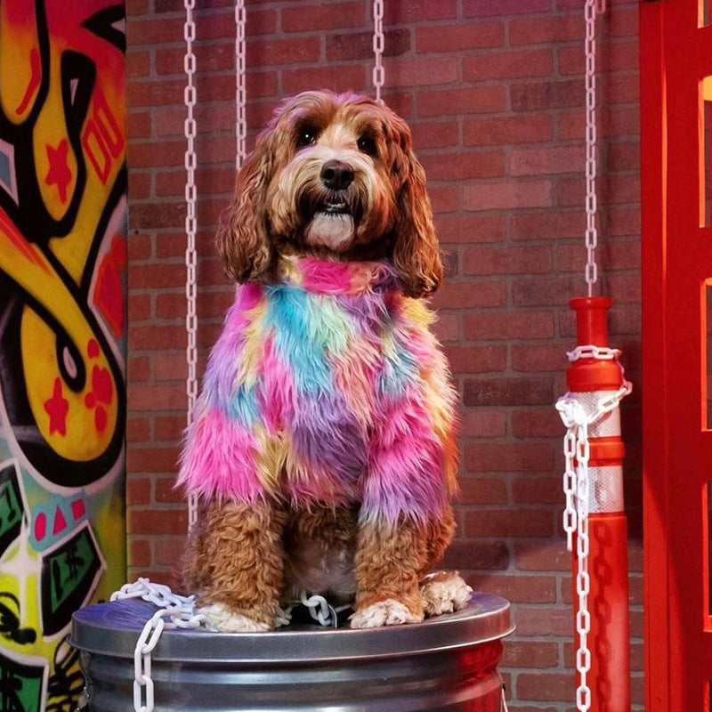 Festive Fuzzy Sweaters for Dogs and Cats