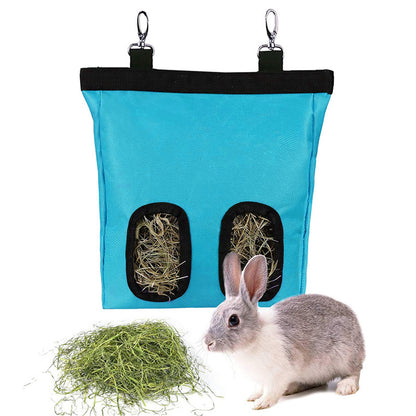 Hanging Hay Feeder Storage Bag For Guinea Pigs