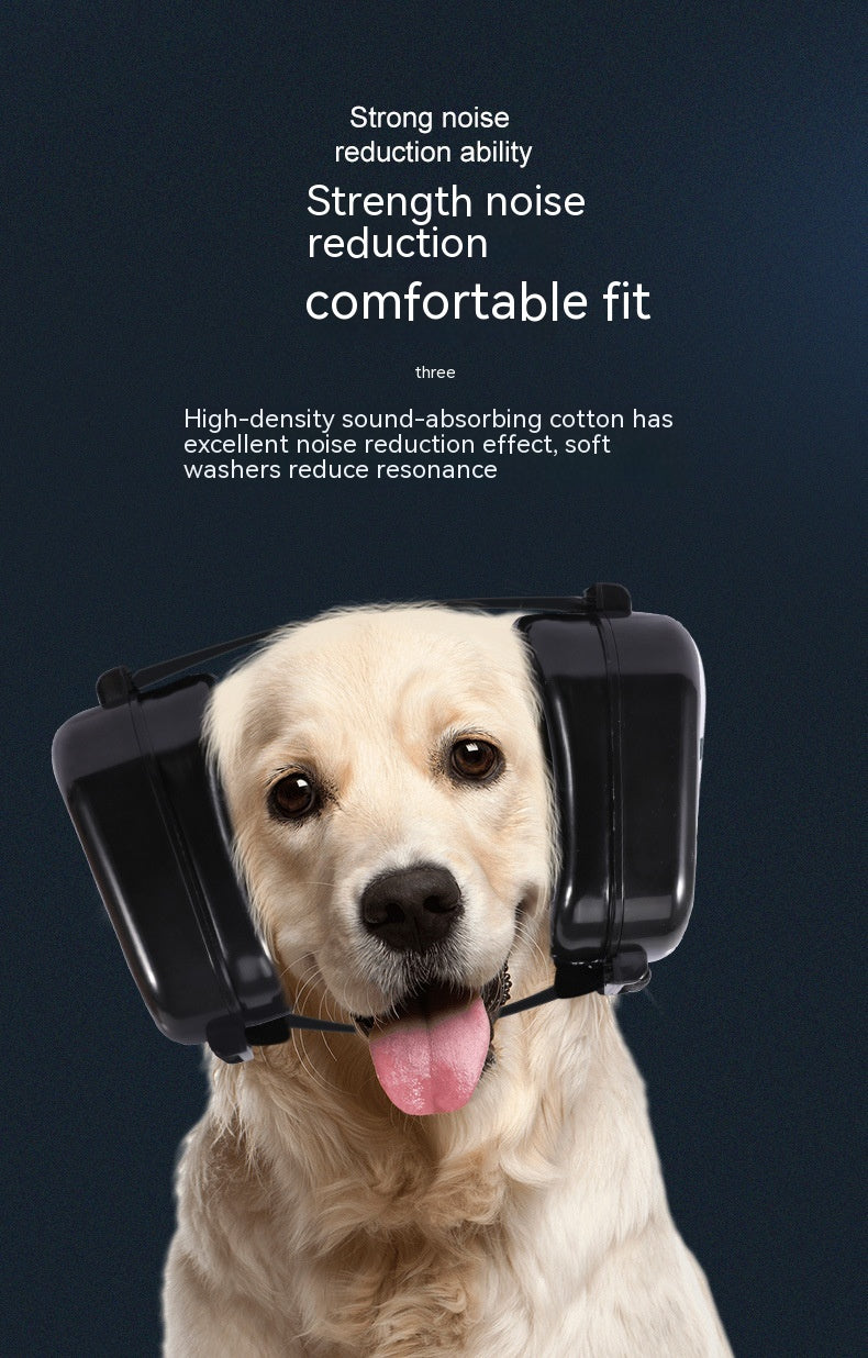 Protective Noise Reduction Earmuffs for Dogs