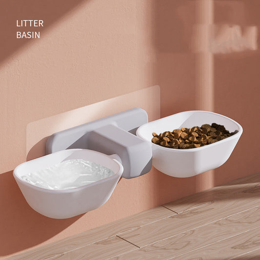 Wall Mount Feeder Bowls for Cats and Dogs