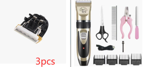 Rechargeable Clipper and Nail Grinder Sets for Dogs and Cats