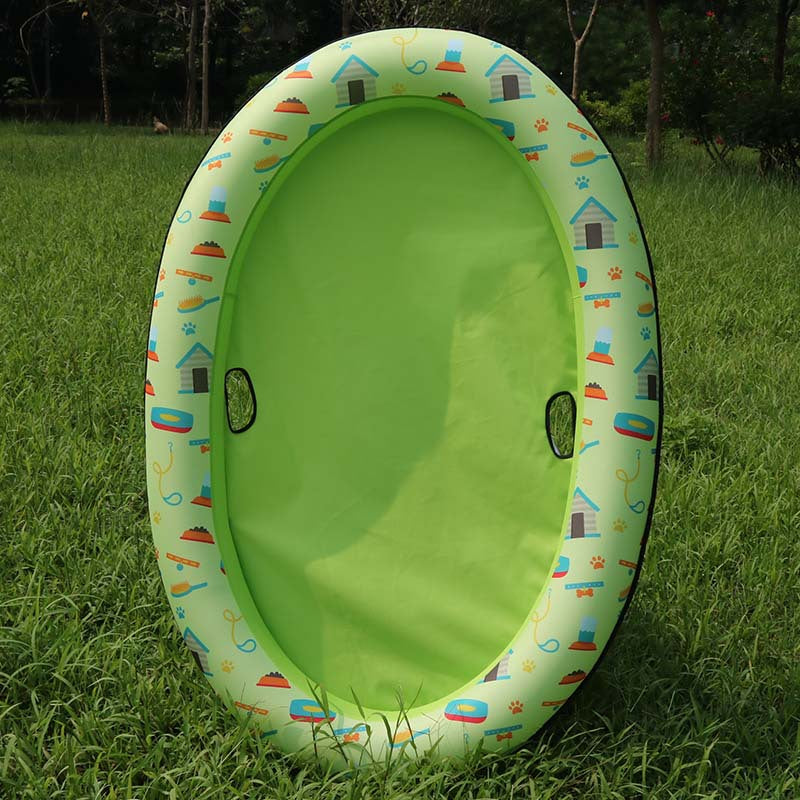 Inflatable Floating Pool Raft for All Dogs