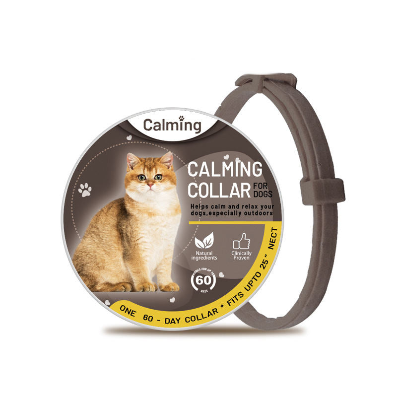 Anxiety Relief, Calming and Soothing Collar for Dogs and Cats