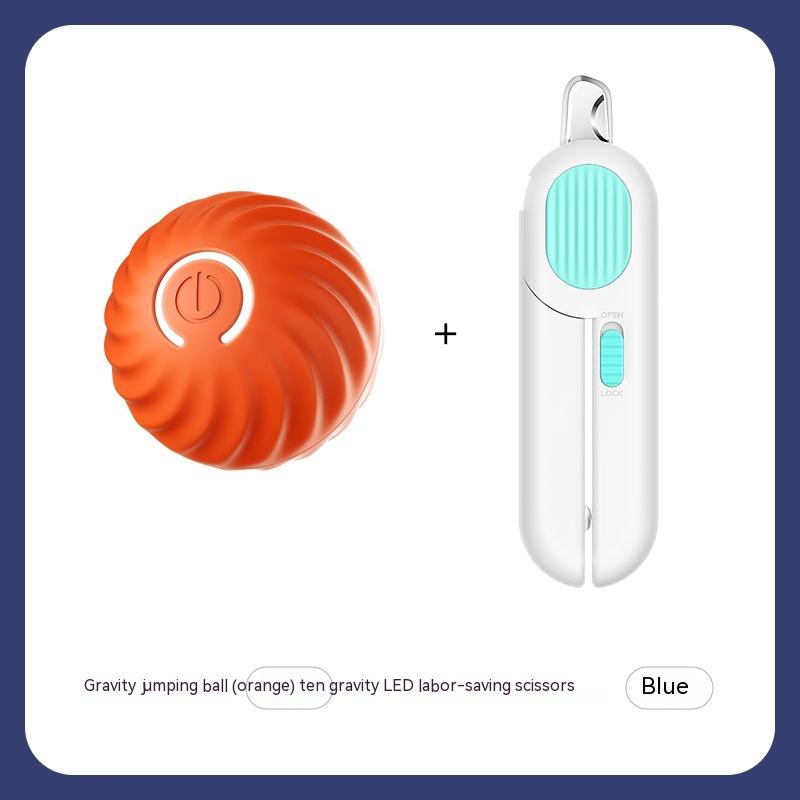 Rechargeable Bouncing Ball Toy For Dogs