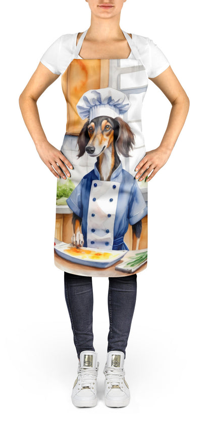 Saluki - The Chef Apron for Adult Women and Men - Unisex Large