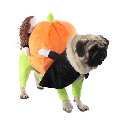 Pet Life - 'Pumpkin Man' Halloween Costume for Dogs