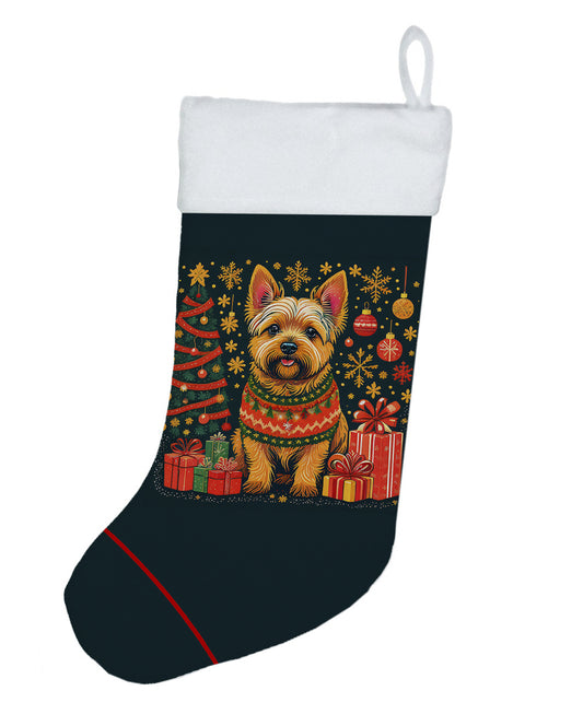 Norwich Terrier -  Christmas Holiday Stocking for Fun Family Decorations