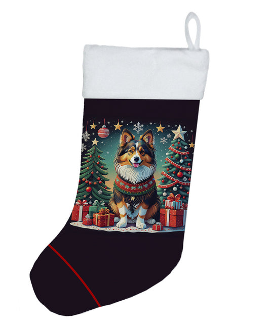 Sheltie - Christmas Holiday Stocking for Fun Family Decorations