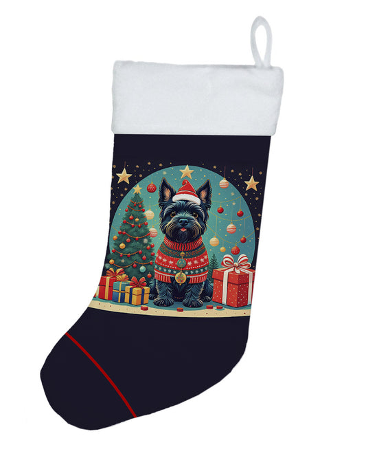 Scottish Terrier - Christmas Holiday Stocking for Fun Family Decorations