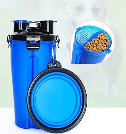 Portable Food and Water Feeder Cup for Dogs