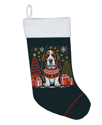 Basset Hound - Christmas Holiday Stocking for Fun Family Decorations