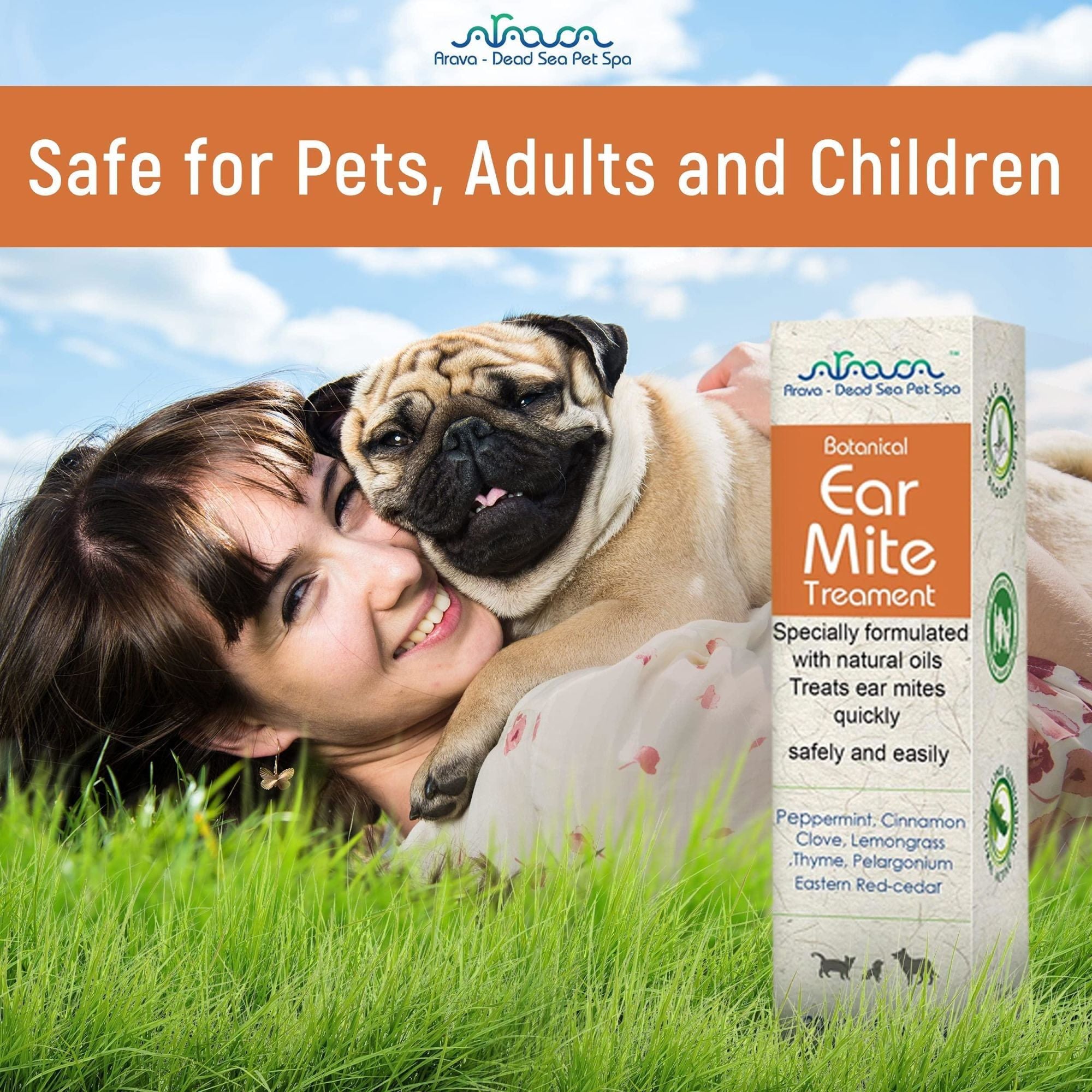 Natural Ear Mite Treatment for Dogs and Cats