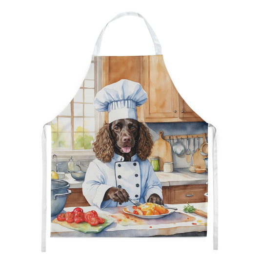 American Water Spaniel - The Chef Apron for Adult Women and Men - Unisex Large