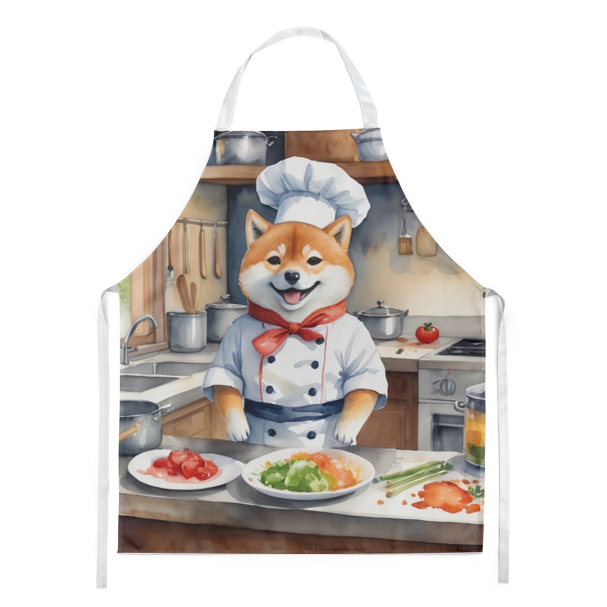 Shiba Inu - The Chef Apron for Adult Women and Men - Unisex Large