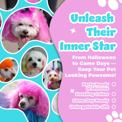 Safe Non Toxic and Temporary Hair Dye Colors for Dogs