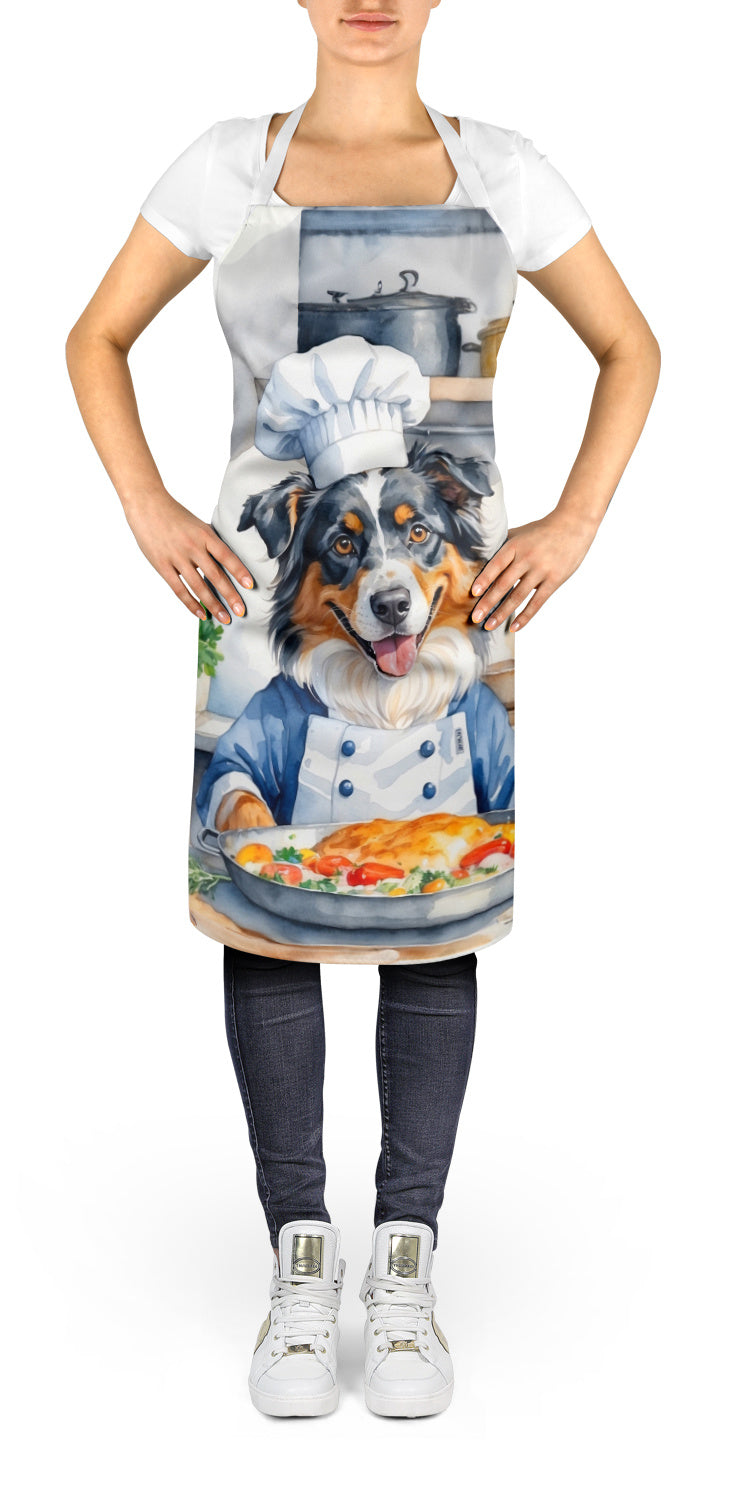 Australian Shepherd - The Chef Apron for Adult Women and Men - Unisex Large