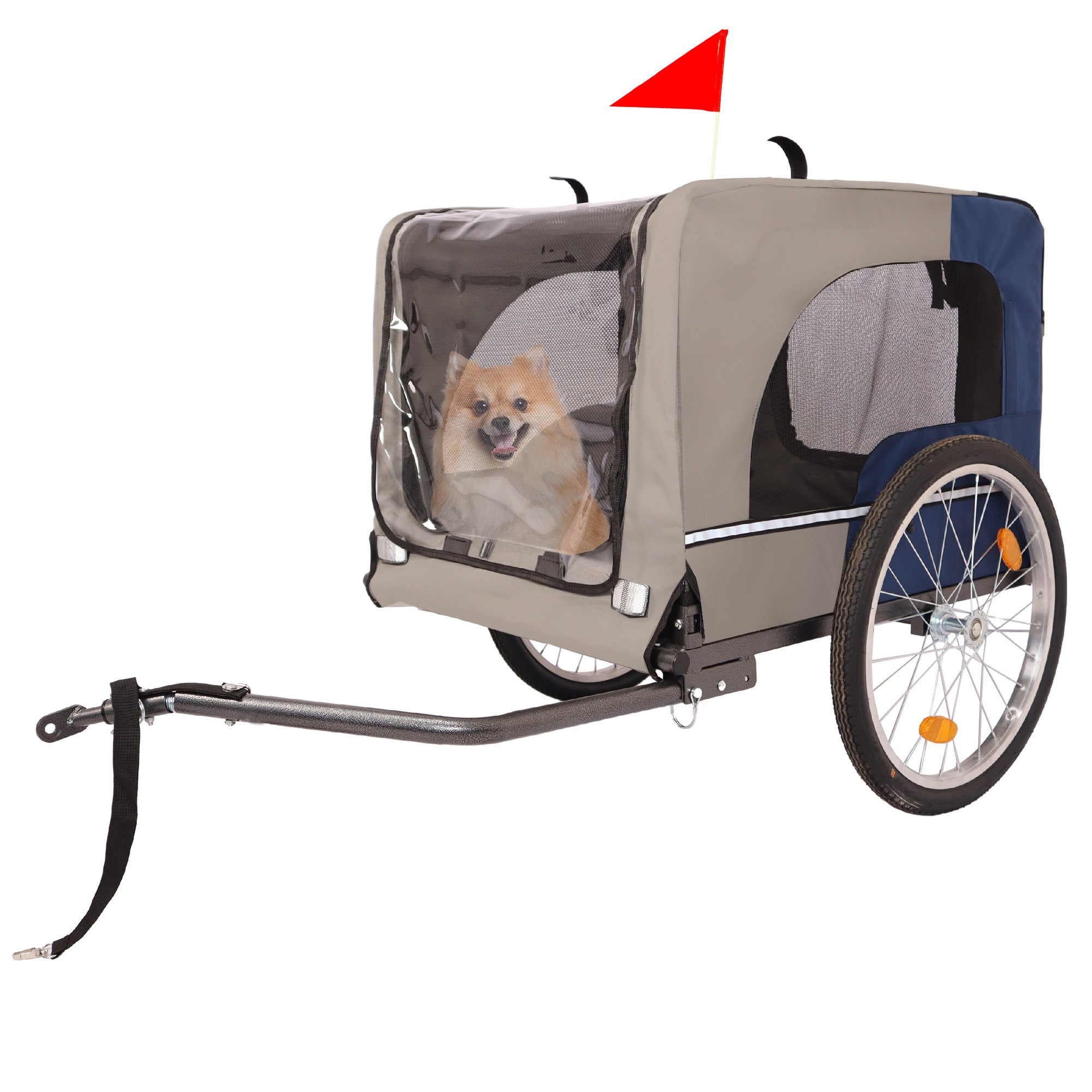 Folding Bicycle Carrier for Medium and Small Breed Dogs