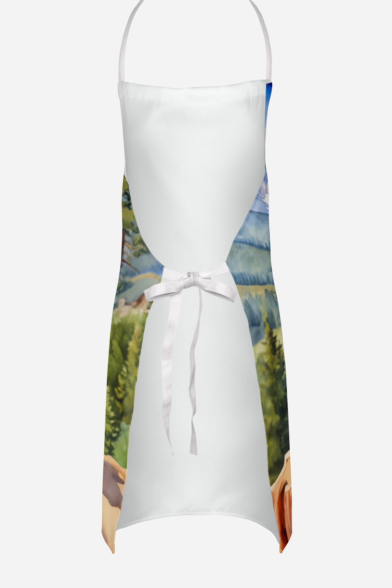 Cavalier Spaniel - Welcome Cowboy Apron for Cooking, Baking and Crafts for Adult Women and Men - Unisex Large