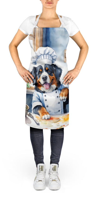 Bernese Mountain Dog 2 - The Chef Apron for Adult Women and Men - Unisex Large