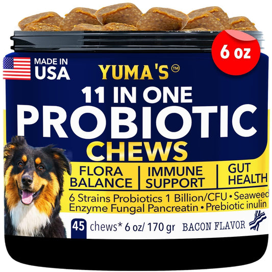 Yuma's - 11 in ONE Probiotics for Good Health, Immunity for Dogs - 6 oz