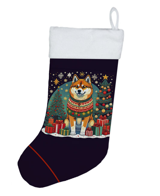 Akita -  Christmas Holiday Stocking for Fun Family Decorations