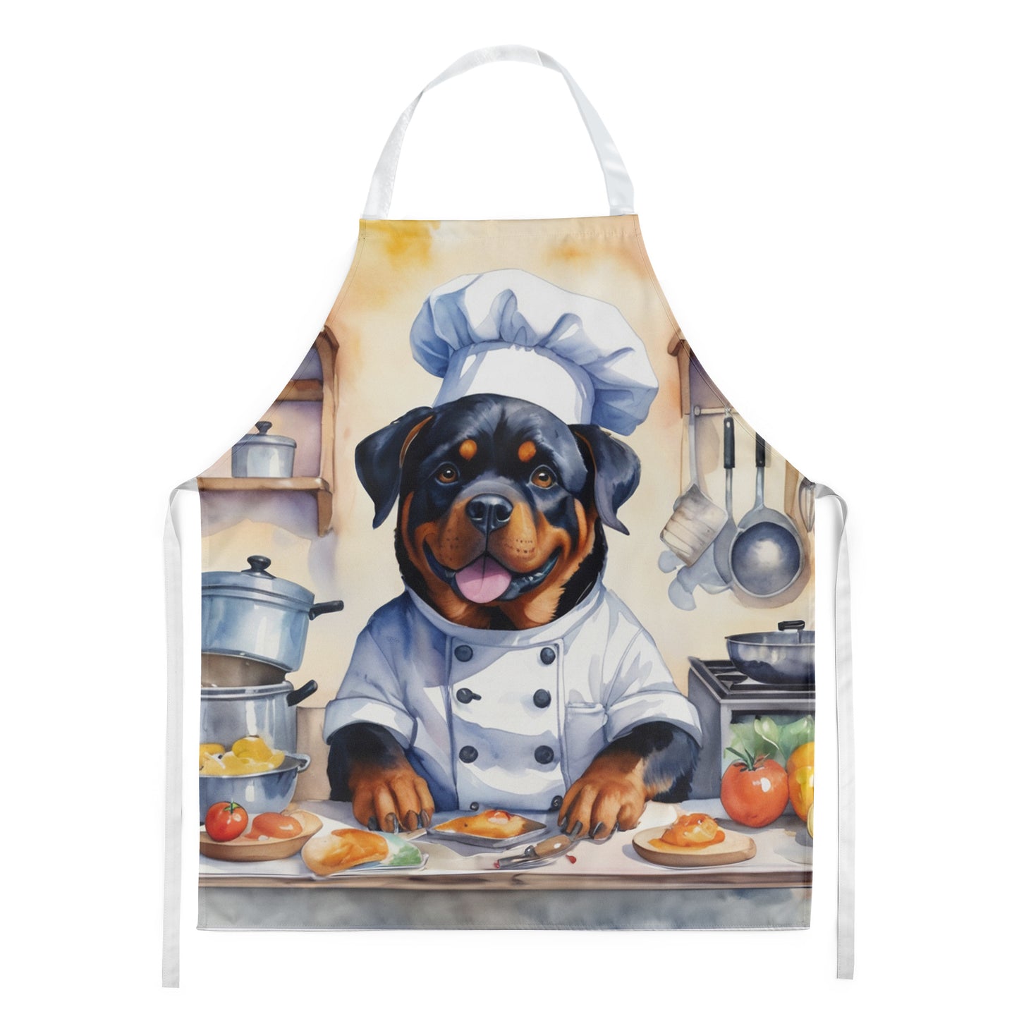 Rottweiler - The Chef Apron for Adult Women and Men - Unisex Large