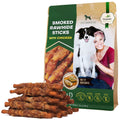Organic Natural Smoked Rawhide Chicken Chew Treats for Dogs