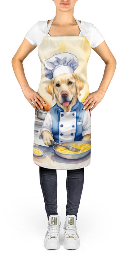 Yellow Labrador Retriever - The Chef Apron for Adult Women and Men - Unisex Large