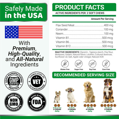 Yuma's - Natural Flea and Tick Prevention Chewables for Dogs