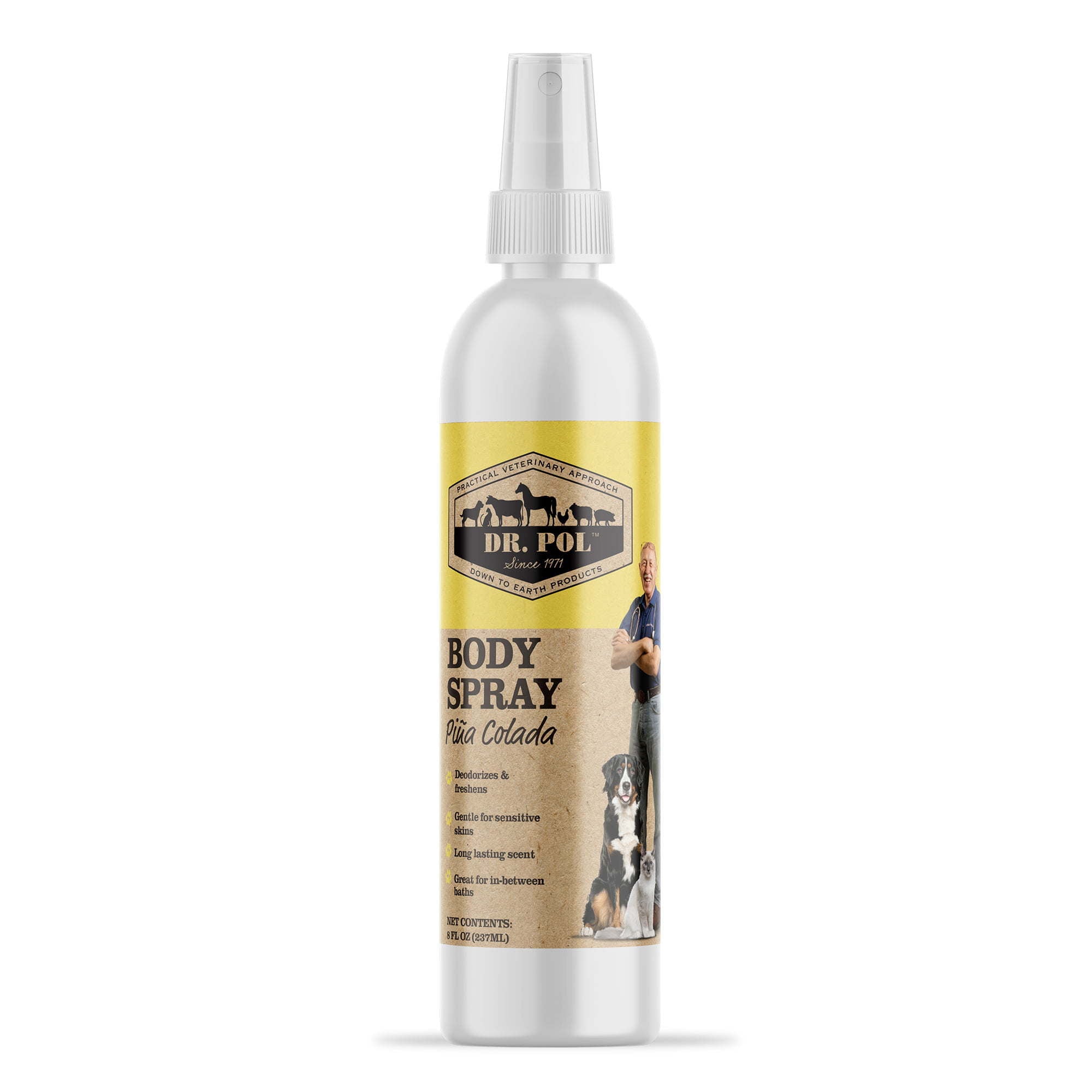 Dr. Pol Cat and Dog Deodorant Spray - 8 oz