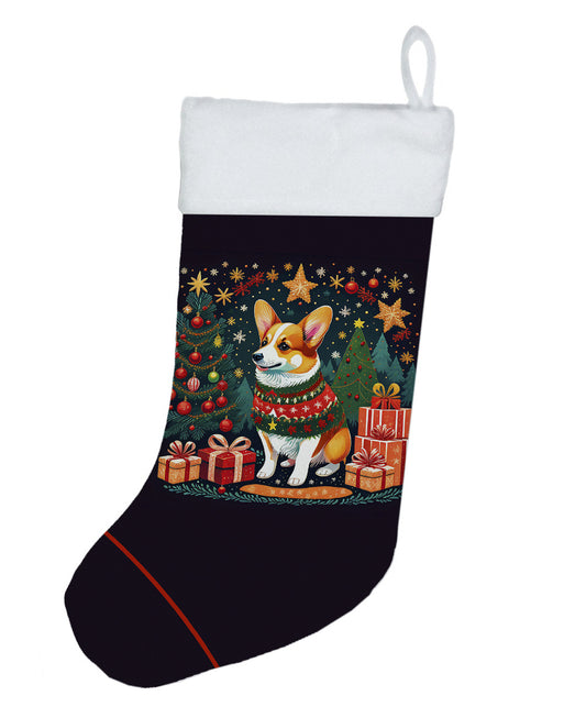 Corgi - Christmas Holiday Stocking for Family Decorations