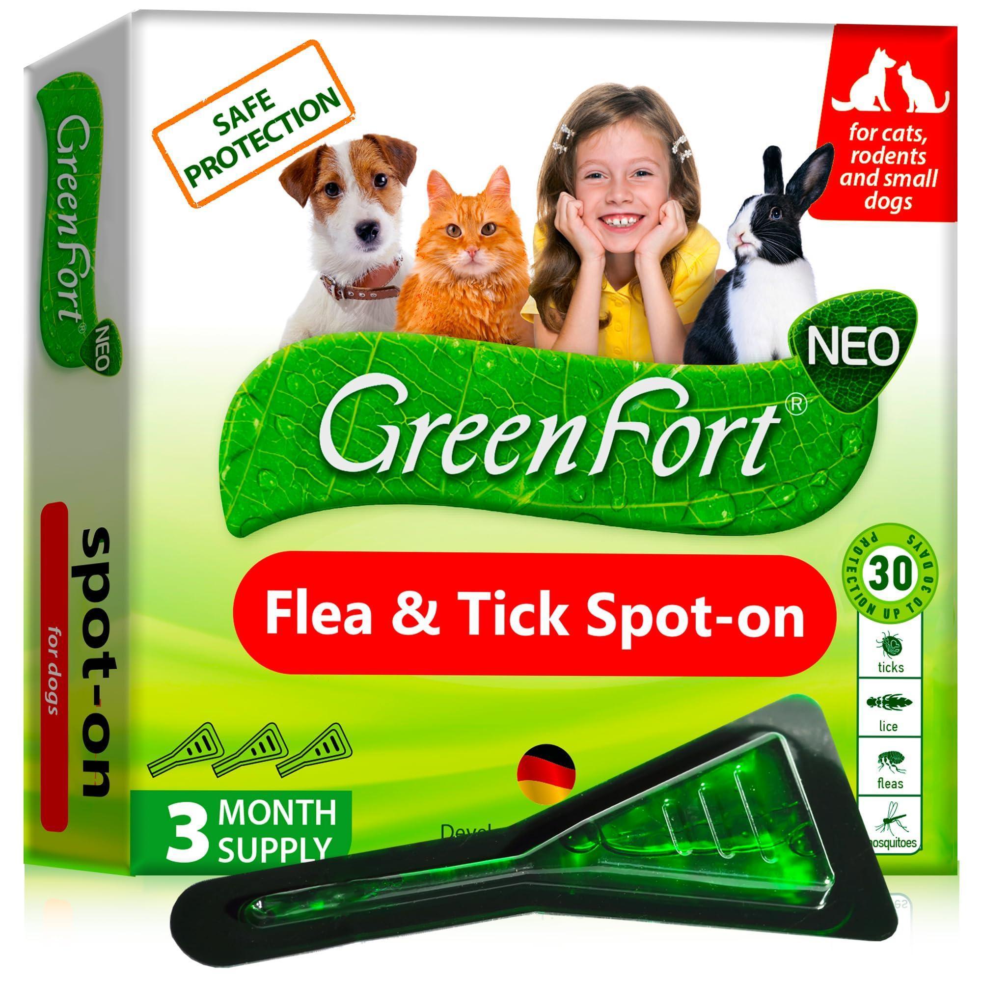 Natural  Flea and Tick Prevention Mosquito Repellent for Dogs and Cats