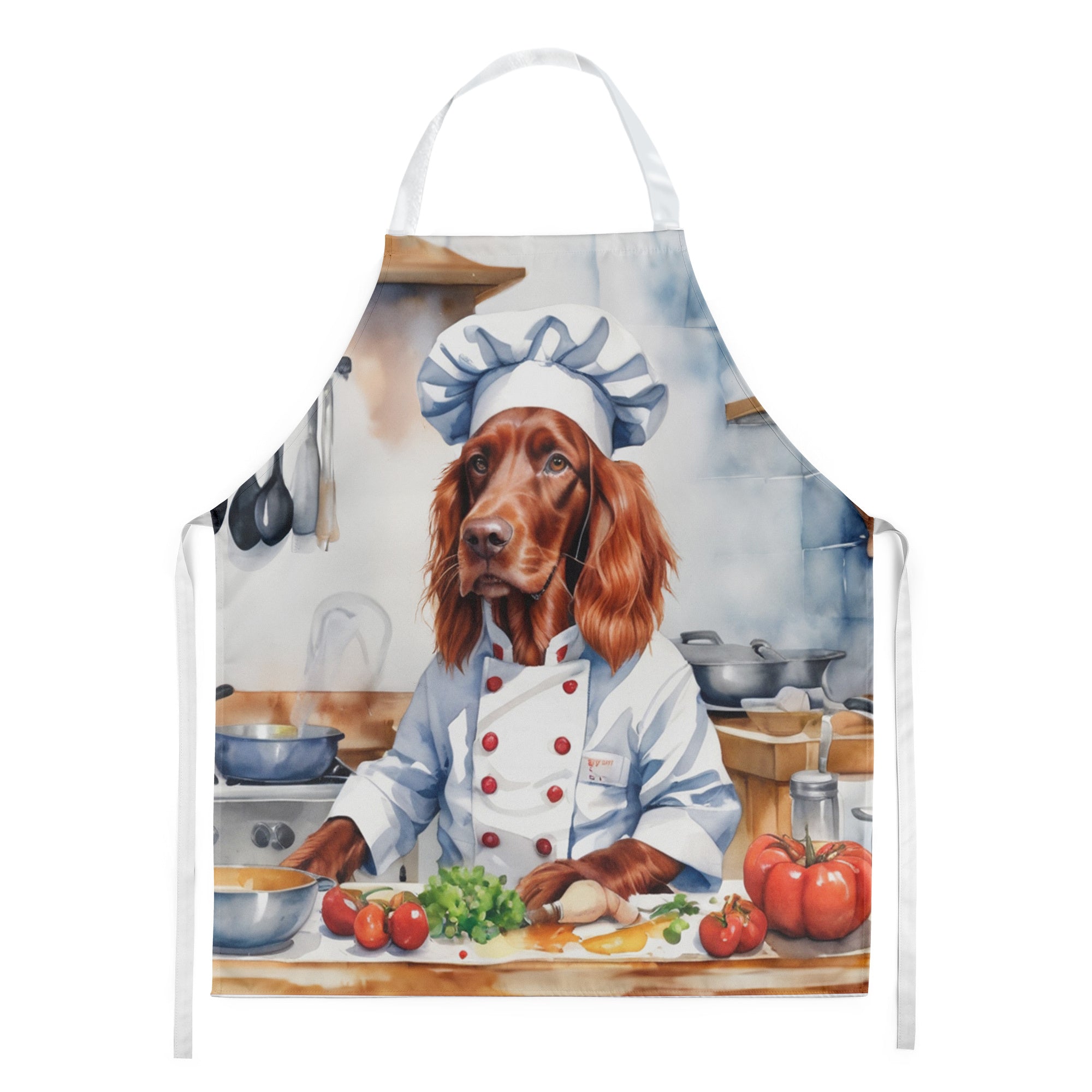 Irish Setter - The Chef Apron for Adult Women and Men - Unisex Large